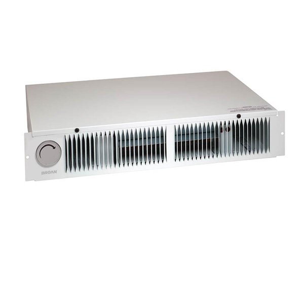 Broan-Nutone Broan-Nutone 112 1500W 240V AC & 750-1500W 120V AC Kickspace Heater with Built-In Thermostat; White 112
